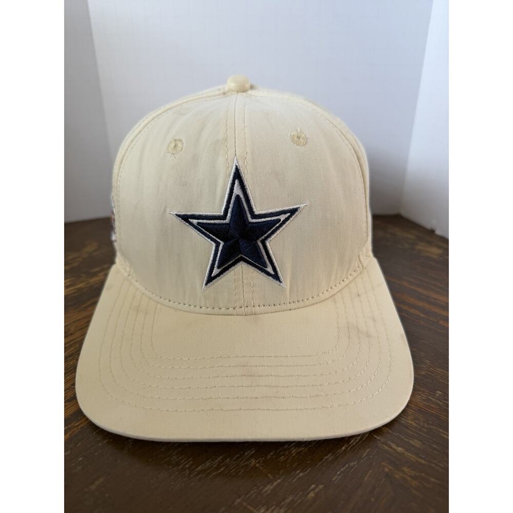 Vintage 1990s Dallas CowboysSuper Bowl XXX BeigeSnapback Hat